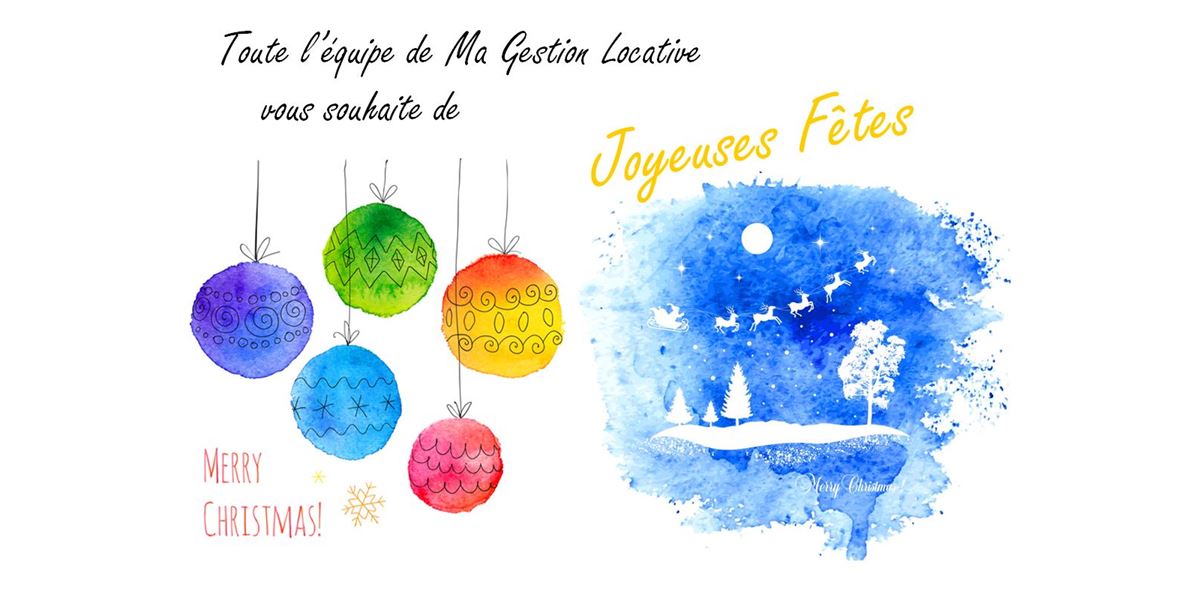 Ma Gestion Locative souhaite de bonnes fêtes de fin d'année 2016 à tous ses partenaires et ses clients