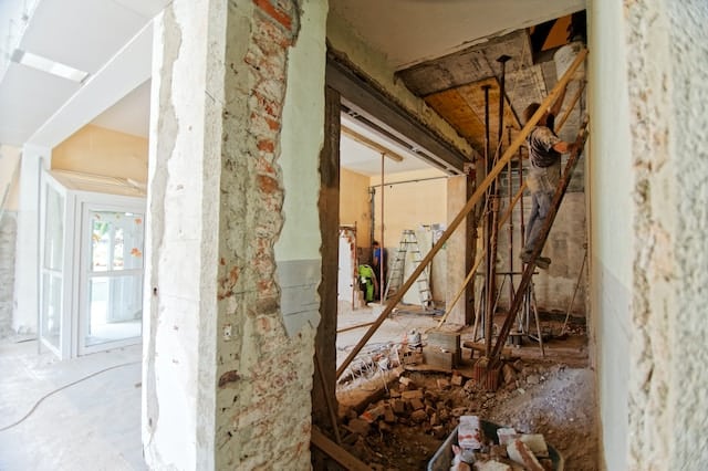 rénovation d'une maison